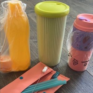 NEW Tupperware Drinkware and Eco straw